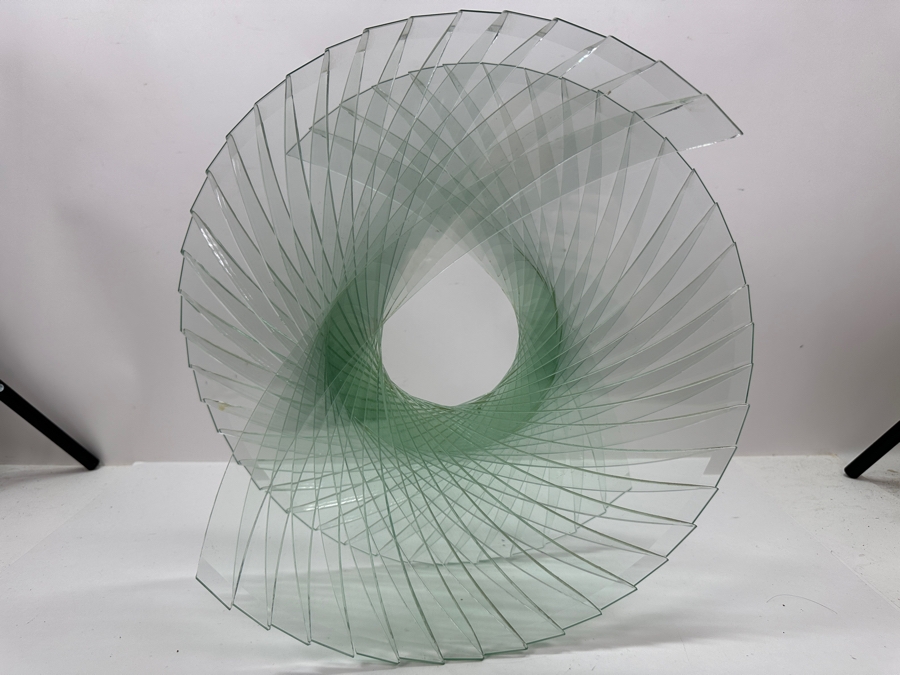 Spiral Motion Glass Sculpture 16W X 8D X 16H [Photo 7]