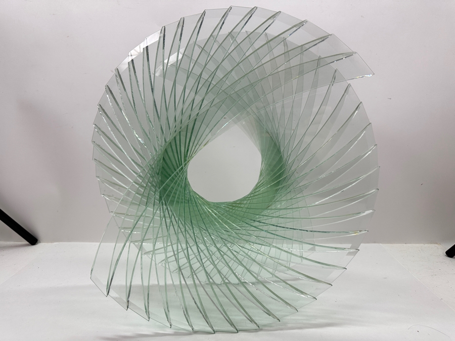 Spiral Motion Glass Sculpture 16W X 8D X 16H [Photo 2]