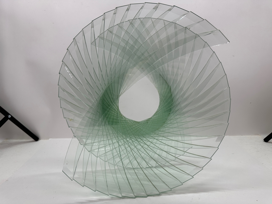 Spiral Motion Glass Sculpture 16W X 8D X 16H [Photo 11]