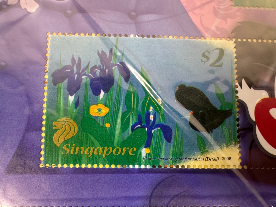 Sealed Limited Edition Looney Tunes MyStamp Collection With Tweety & Sylvester, Roadrunner & Wile E. Coyote, Bugs Bunny & Tazmanian Devil, Daffy Duck & Elmer Fudd [Photo 5]