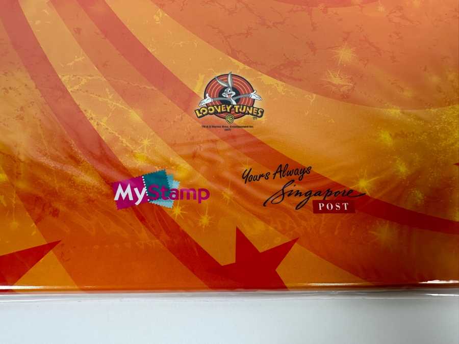 Sealed Limited Edition Looney Tunes MyStamp Collection With Tweety & Sylvester, Roadrunner & Wile E. Coyote, Bugs Bunny & Tazmanian Devil, Daffy Duck & Elmer Fudd [Photo 10]