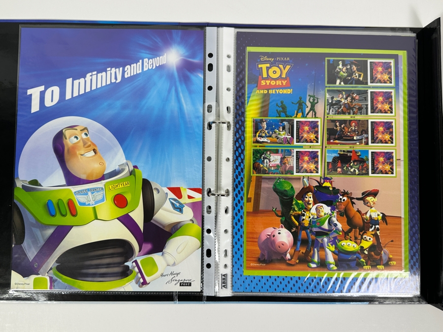 Disney PIXAR MyStamp Movie Magic Collection Featuring Mint Stamps From Toy Story, A Bug's Life, Monsters, Inc., Finding Nemo, The Incredibles, Cars & Ratatouille - See Photos [Photo 3]