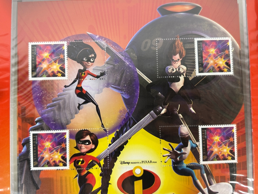 Disney PIXAR MyStamp Movie Magic Collection Featuring Mint Stamps From Toy Story, A Bug's Life, Monsters, Inc., Finding Nemo, The Incredibles, Cars & Ratatouille - See Photos [Photo 14]