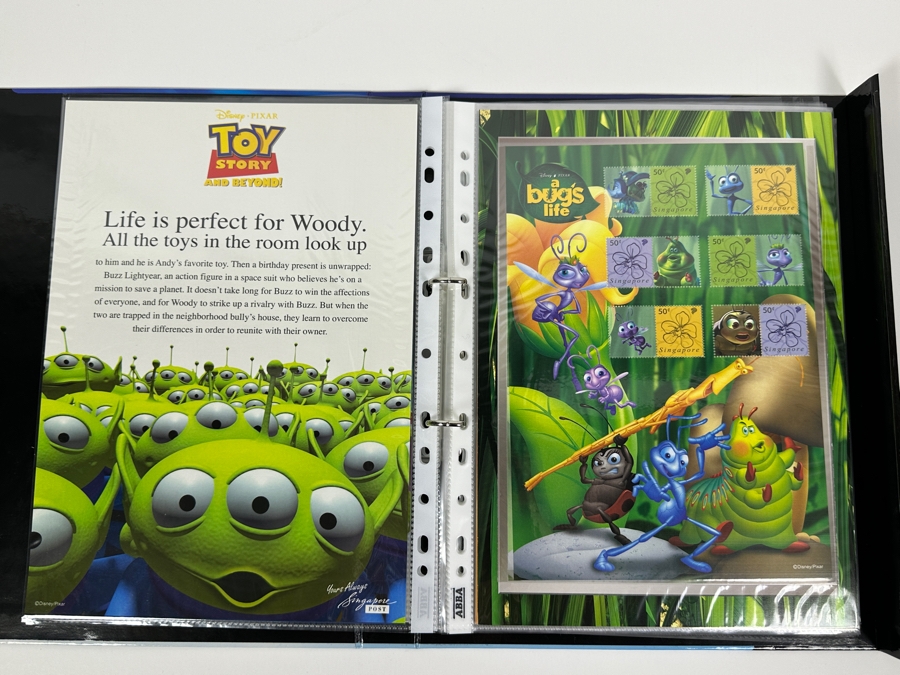 Disney PIXAR MyStamp Movie Magic Collection Featuring Mint Stamps From Toy Story, A Bug's Life, Monsters, Inc., Finding Nemo, The Incredibles, Cars & Ratatouille - See Photos [Photo 5]