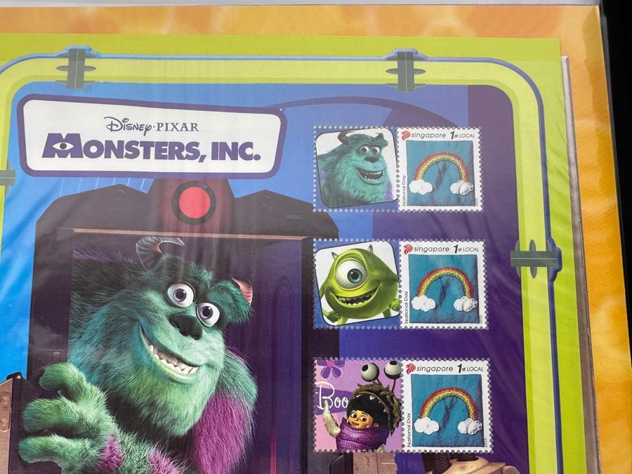 Disney PIXAR MyStamp Movie Magic Collection Featuring Mint Stamps From Toy Story, A Bug's Life, Monsters, Inc., Finding Nemo, The Incredibles, Cars & Ratatouille - See Photos [Photo 10]