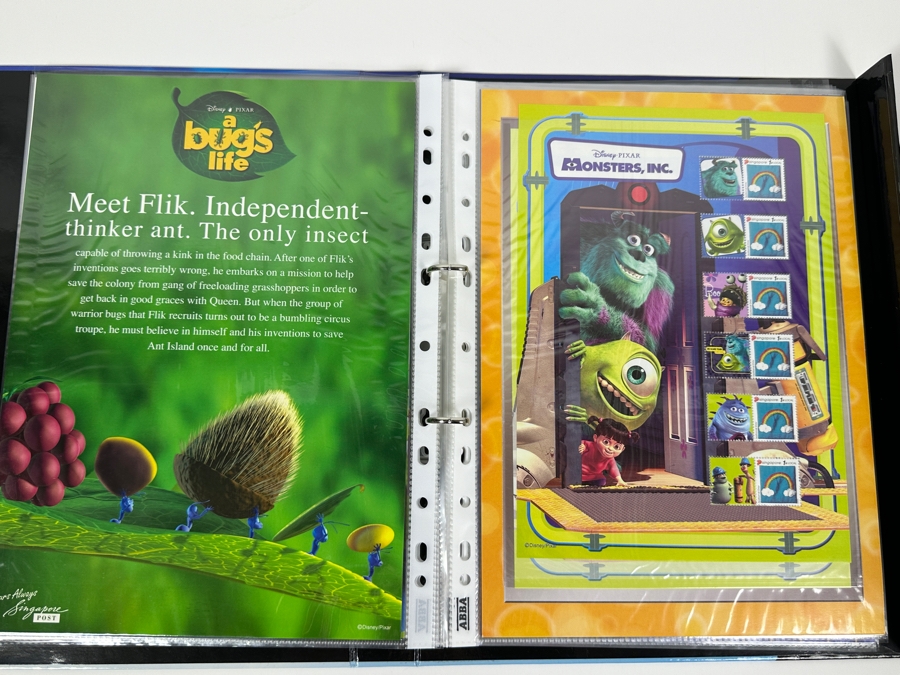 Disney PIXAR MyStamp Movie Magic Collection Featuring Mint Stamps From Toy Story, A Bug's Life, Monsters, Inc., Finding Nemo, The Incredibles, Cars & Ratatouille - See Photos [Photo 8]