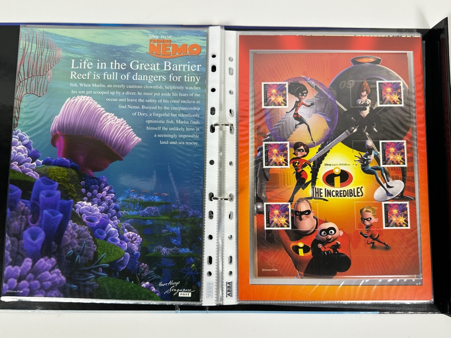 Disney PIXAR MyStamp Movie Magic Collection Featuring Mint Stamps From Toy Story, A Bug's Life, Monsters, Inc., Finding Nemo, The Incredibles, Cars & Ratatouille - See Photos [Photo 13]