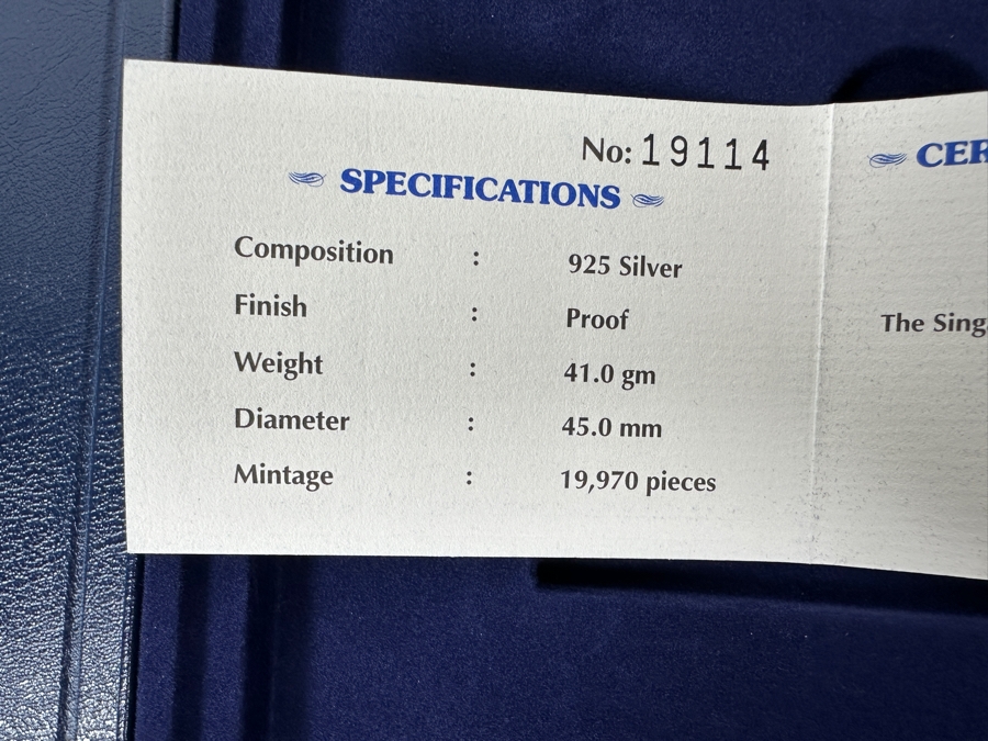 1997 Hong Kong Returns To China Proof Commemorative Sterling Silver Medallion (41g Limited To 19,970 Pieces) And Uncirculated Coin Set [Photo 11]