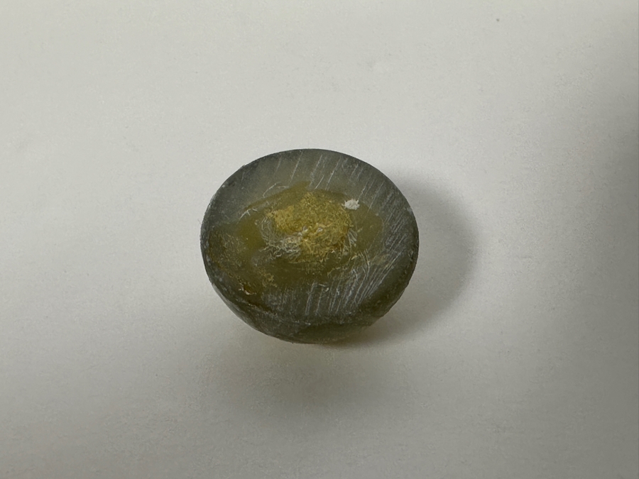 Vintage Chinese Carved Turquoise Snuff Bottle 2.5H [Photo 5]