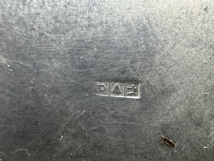 Vintage Silver Turtle Box with Blue Stone Eyes 71.4g   [Photo 9]