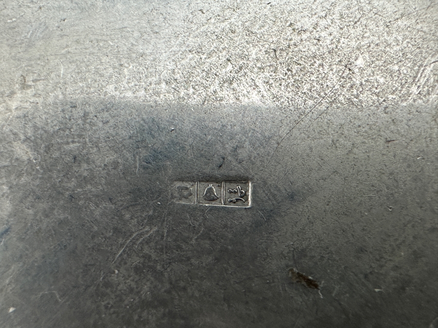 Vintage Silver Turtle Box with Blue Stone Eyes 71.4g   [Photo 8]