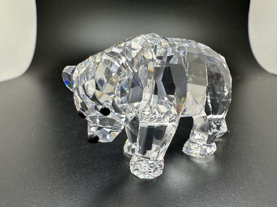 Swarovski Crystal Polar Bear #866308 with Box 1.75'H [Photo 4]