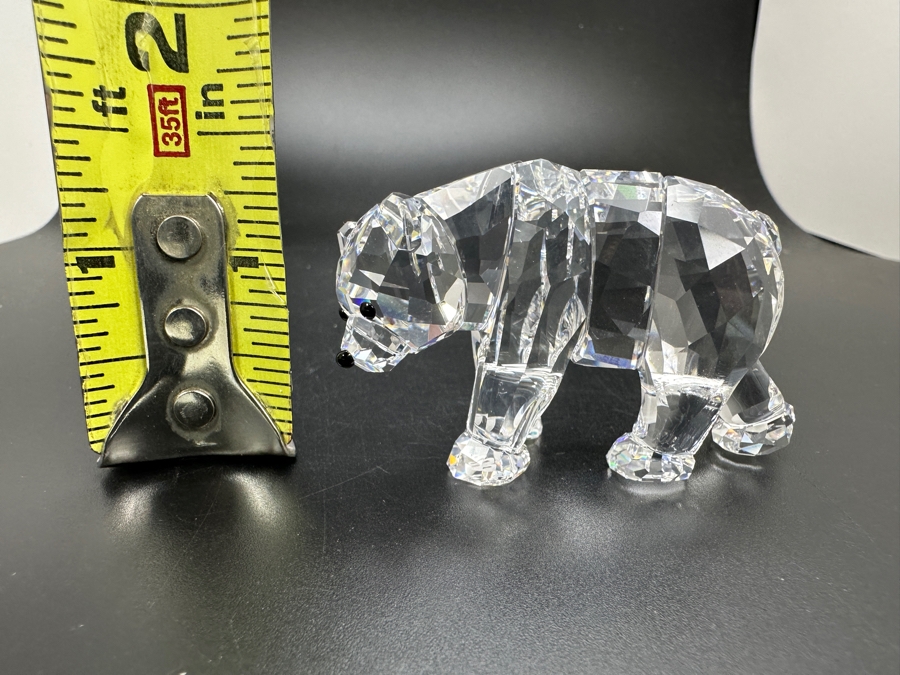 Swarovski Crystal Polar Bear #866308 with Box 1.75'H [Photo 10]
