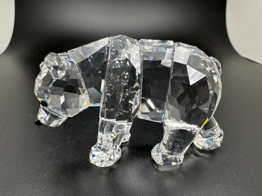 Swarovski Crystal Polar Bear #866308 with Box 1.75'H [Photo 2]