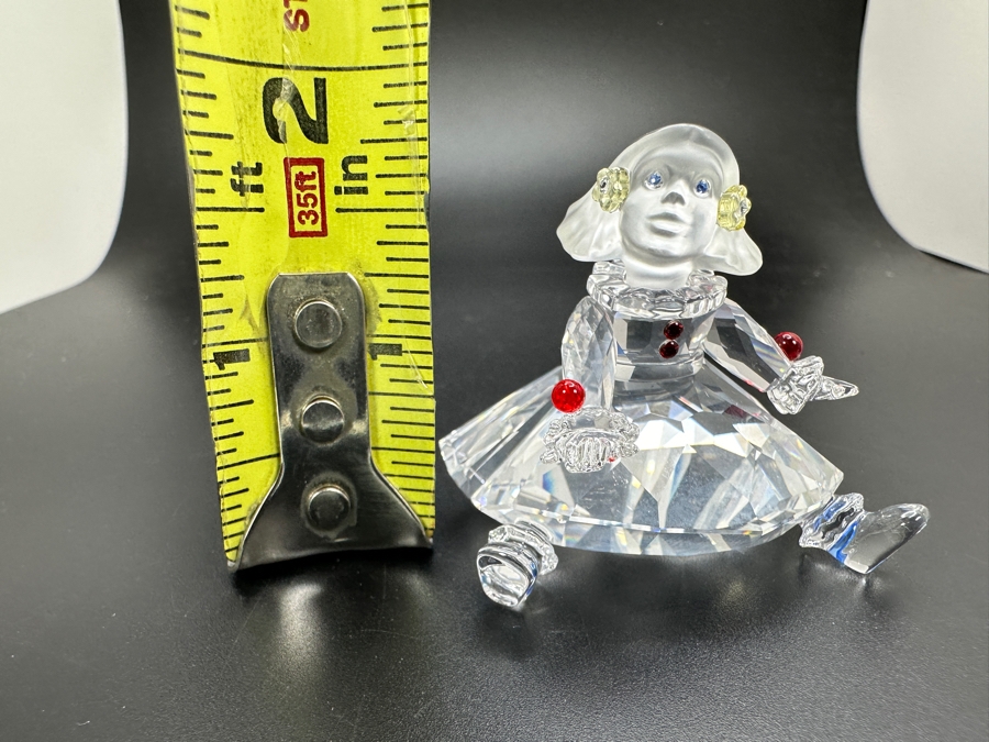 Swarovski Crystal 'Cheerful Times' Girl #626247 with Box 2'H [Photo 7]