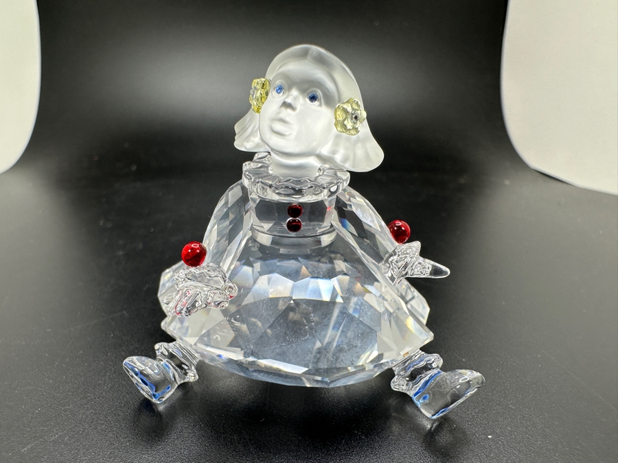 Swarovski Crystal 'Cheerful Times' Girl #626247 with Box 2'H [Photo 2]