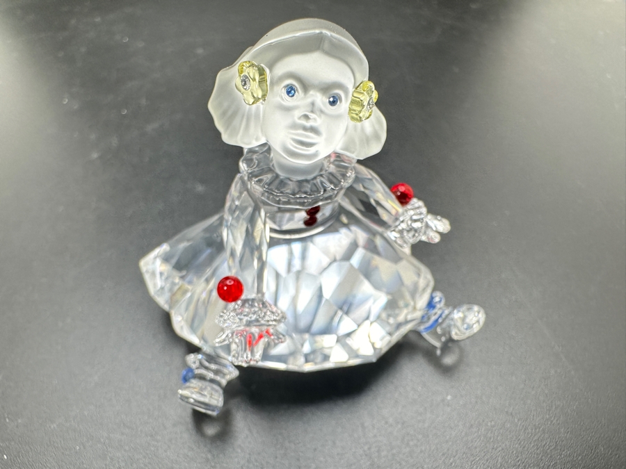 Swarovski Crystal 'Cheerful Times' Girl #626247 with Box 2'H [Photo 4]