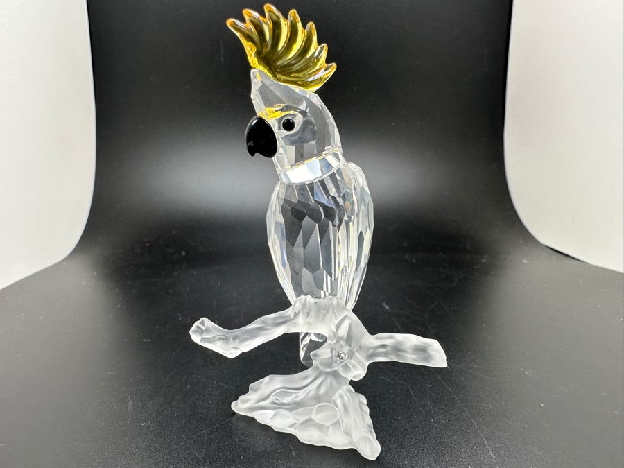 Swarovski Crystal Cockatoo #261635 with Box 3.25'H [Photo 3]