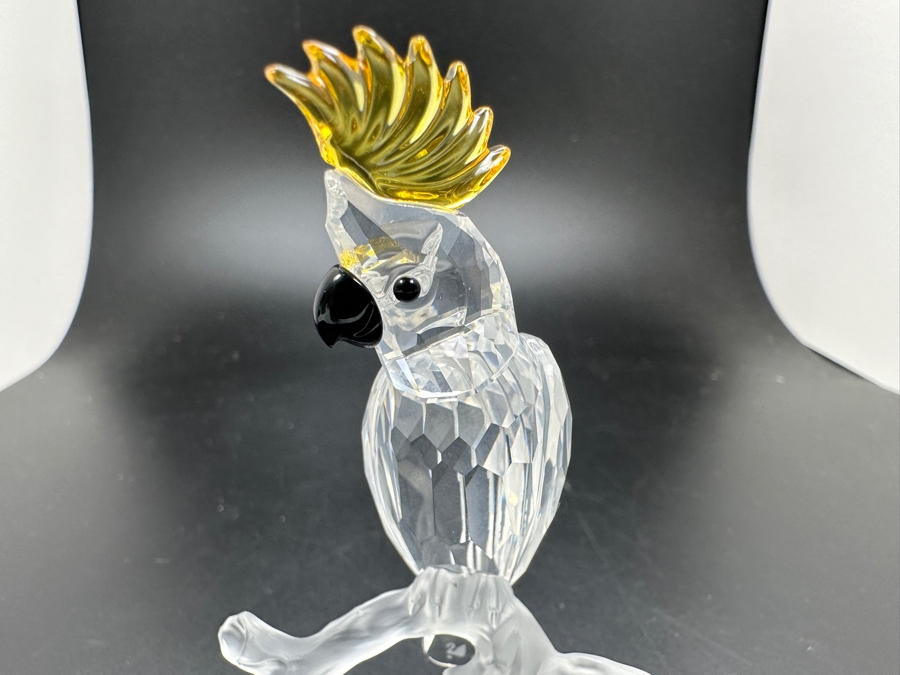 Swarovski Crystal Cockatoo #261635 with Box 3.25'H [Photo 4]