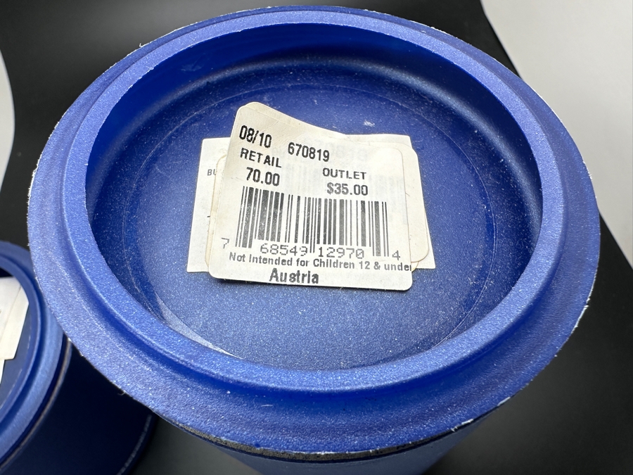 Swarovski Crystal Fish #162888 and Telescope Fish #631103 with Boxes 2' - 2.25'W [Photo 10]