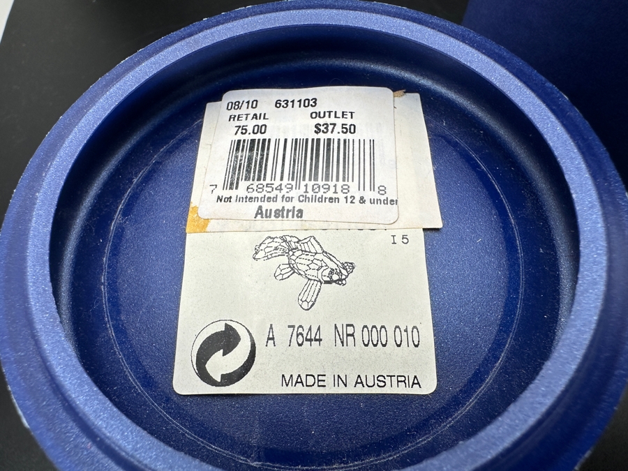 Swarovski Crystal Fish #162888 and Telescope Fish #631103 with Boxes 2' - 2.25'W [Photo 9]