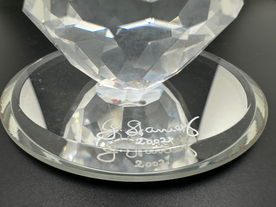 Swarovski Crystal Vase of Roses #283394 with Box 3'H [Photo 6]