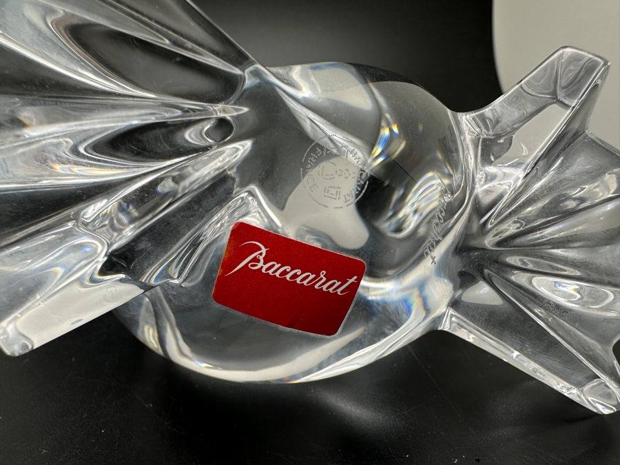 Baccarat Crystal France Loving Doves Signed Figurine 2.5'H [Photo 5]