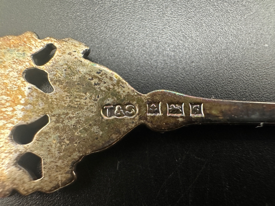 Sterling Silver English Hallmarked London England Tourist Spoons 76.7g (92.5% Silver - Silver Melt Value $75) [Photo 8]