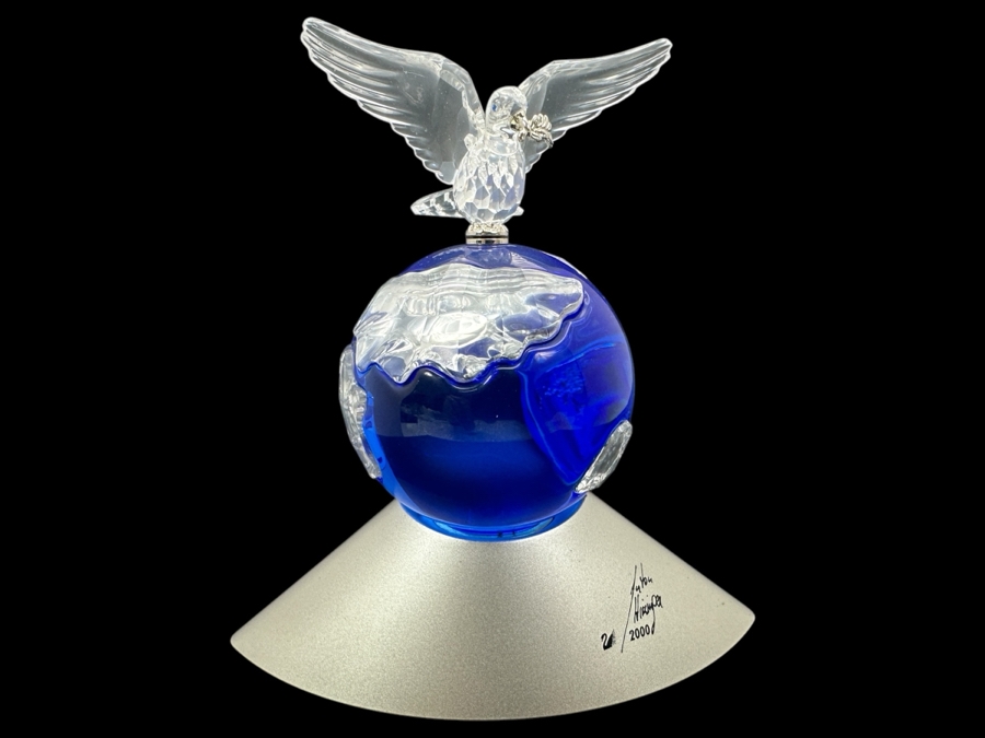 Swarovski Limited Edition Crystal Planet Exclusive Millennium Edition By Designer Anton Hirzinger [Photo 1]