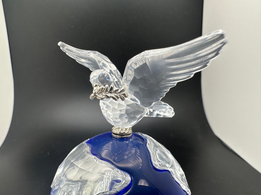 Swarovski Limited Edition Crystal Planet Exclusive Millennium Edition By Designer Anton Hirzinger [Photo 5]