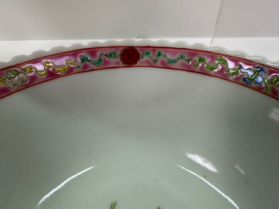 (3) Chinese Hand Painted Dragon Bowls 6.5W And Spoon [Photo 5]