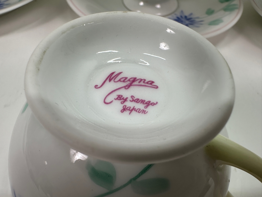 (11) Magna By Sango Japan Cups & Saucers [Photo 7]