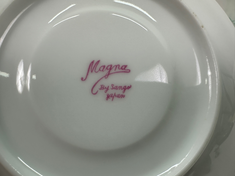 (11) Magna By Sango Japan Cups & Saucers [Photo 8]