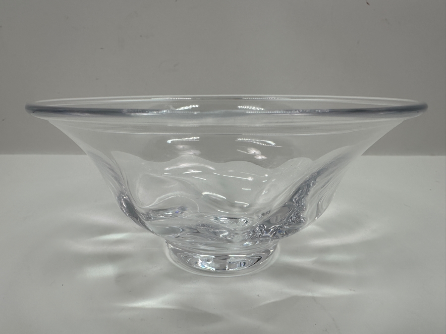 Simon Pearce Crystal Bowl 6W X 3H [Photo 3]
