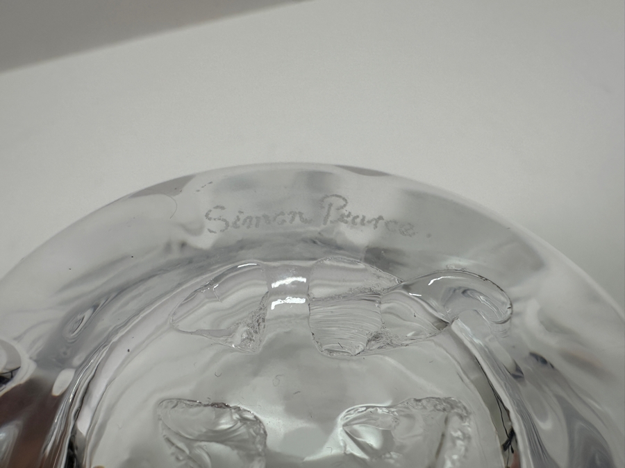 Simon Pearce Crystal Bowl 6W X 3H [Photo 8]