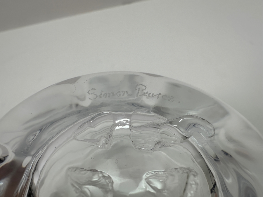 Simon Pearce Crystal Bowl 6W X 3H [Photo 7]