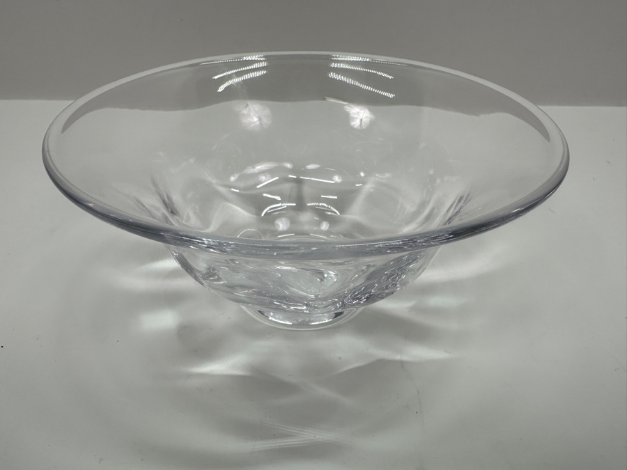 Simon Pearce Crystal Bowl 6W X 3H [Photo 2]