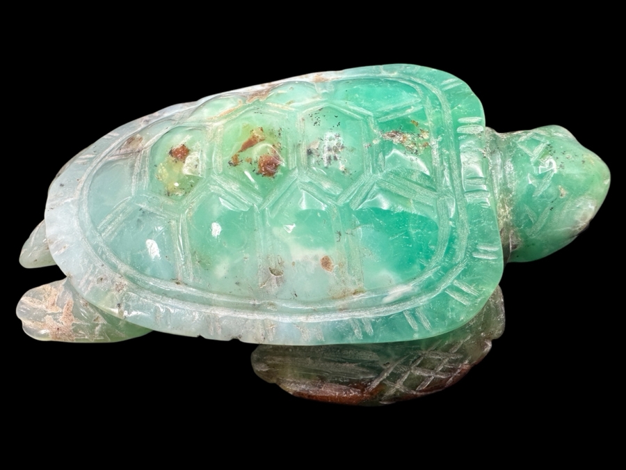 Stunning Carved Jade Turtle Figurine 185g [Photo 3]