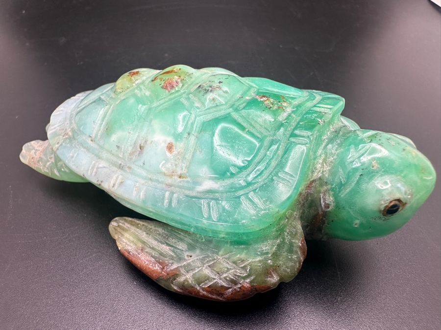 Stunning Carved Jade Turtle Figurine 185g [Photo 7]
