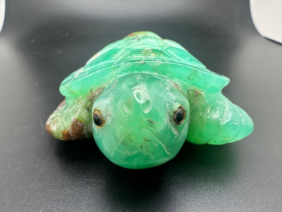 Stunning Carved Jade Turtle Figurine 185g [Photo 8]
