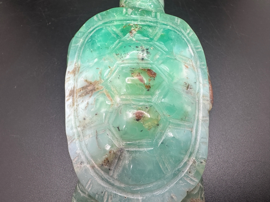 Stunning Carved Jade Turtle Figurine 185g [Photo 13]