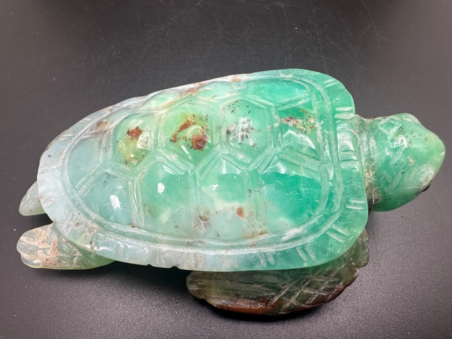 Stunning Carved Jade Turtle Figurine 185g [Photo 6]