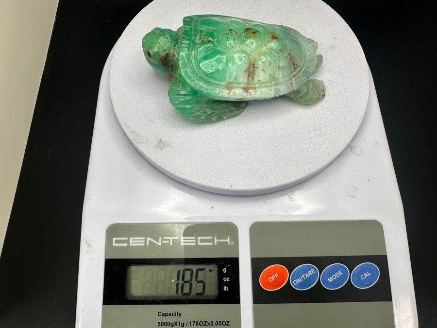 Stunning Carved Jade Turtle Figurine 185g [Photo 18]