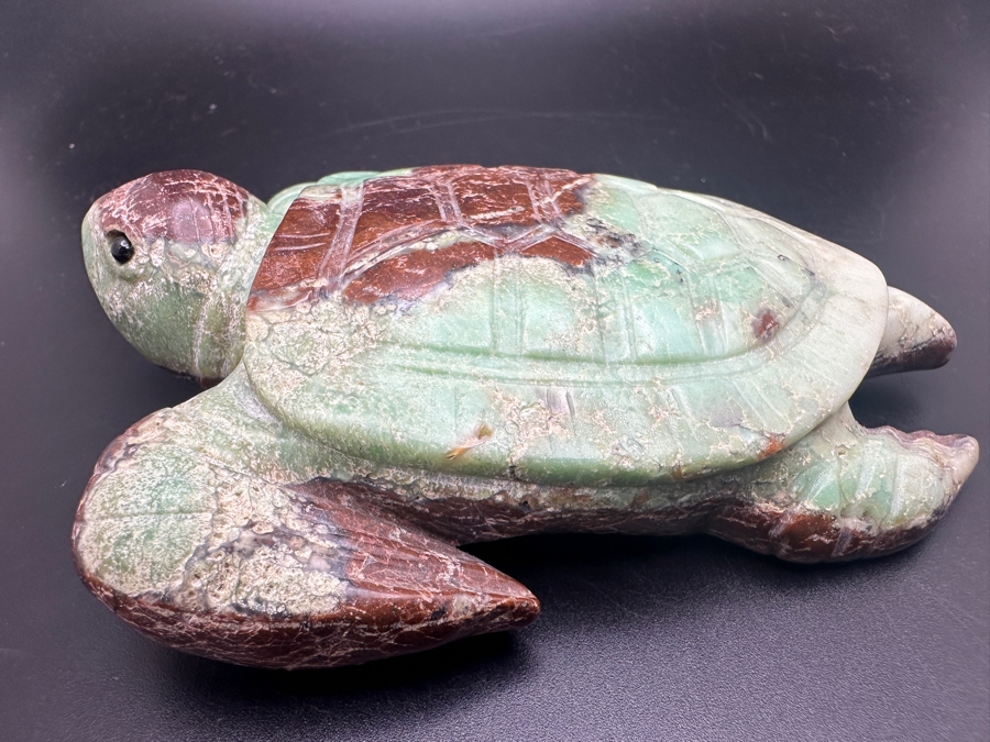 Stunning Chinese Carved Jade Turtle Figurine Retails $480 [Photo 8]