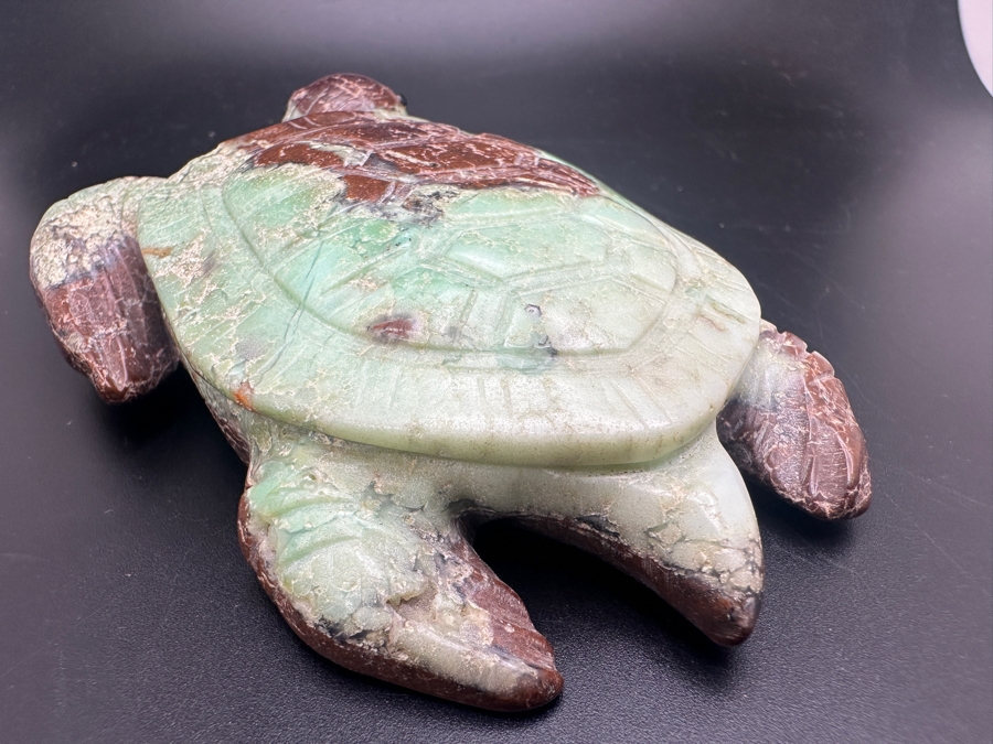 Stunning Chinese Carved Jade Turtle Figurine Retails $480 [Photo 10]