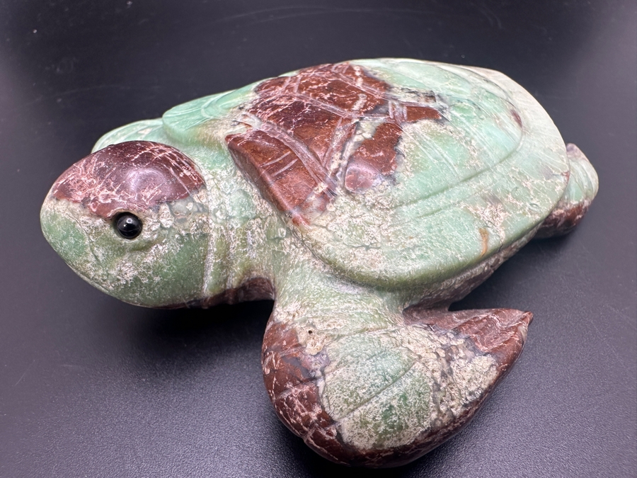 Stunning Chinese Carved Jade Turtle Figurine Retails $480 [Photo 7]