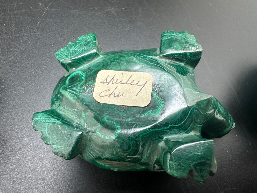 Hand Carved Malachite Turtle Figurine 367g [Photo 20]