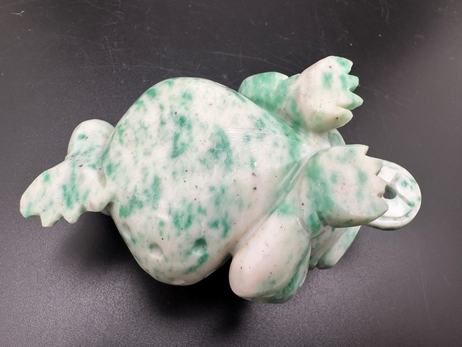 Hand Carved Stone Turtle Figurine 223g [Photo 14]