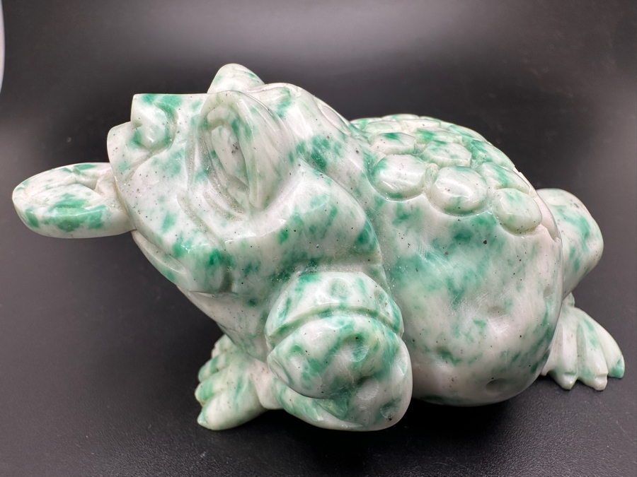 Hand Carved Stone Turtle Figurine 223g [Photo 2]