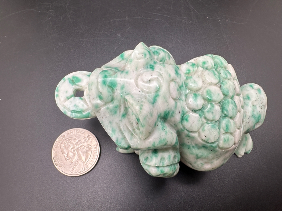 Hand Carved Stone Turtle Figurine 223g [Photo 16]